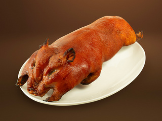 [0107047] Roast Suckling Pig (raw material specification: 17kg/4 pieces) Around 3.2 catty/piece