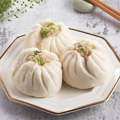 [1711051] Chicken Baozi 45gX150 pieces/carton
